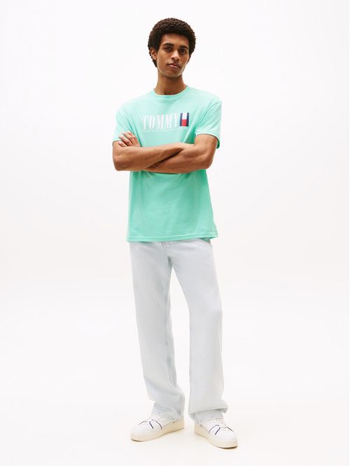 Polera C-Neck Con Logo