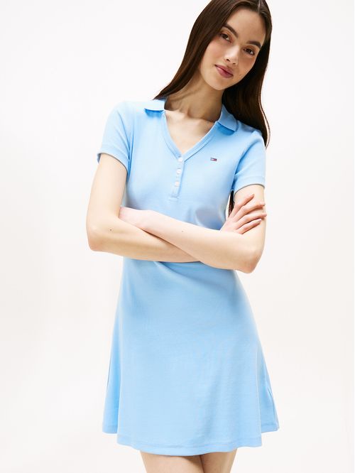 Vestido Tipo Polo Con Logo