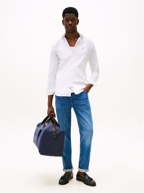 Camisa Flex Poplin Slim Fit