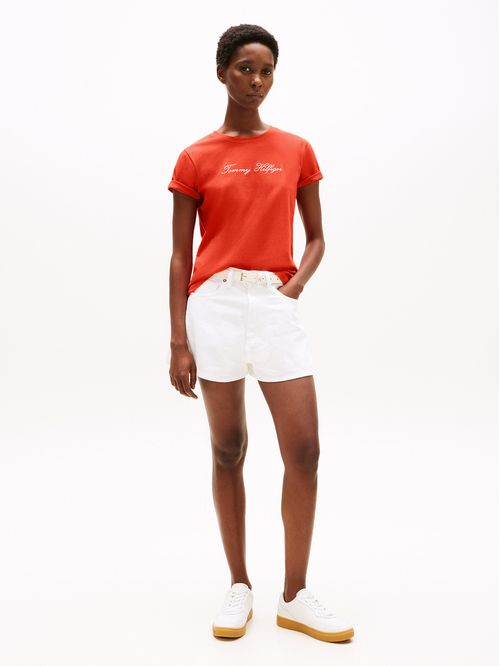 Polera Con Logo Bordado