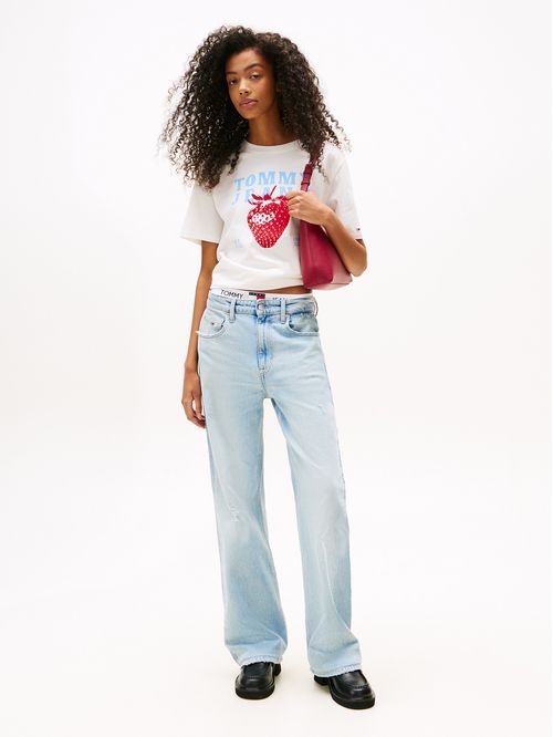 Polera Strawberry Logo