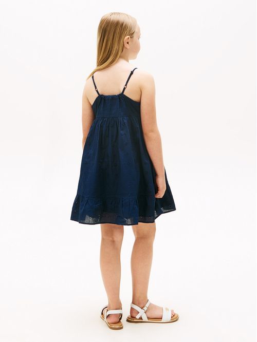 Vestido Broderie Solid