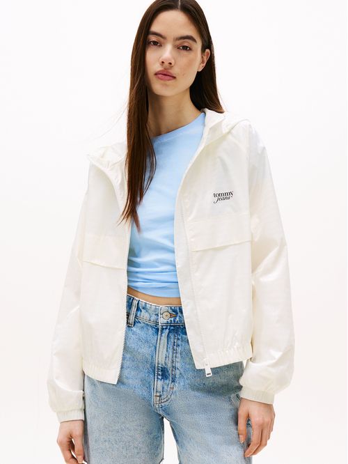 Cortavientos Jacquard Repelente Al Agua