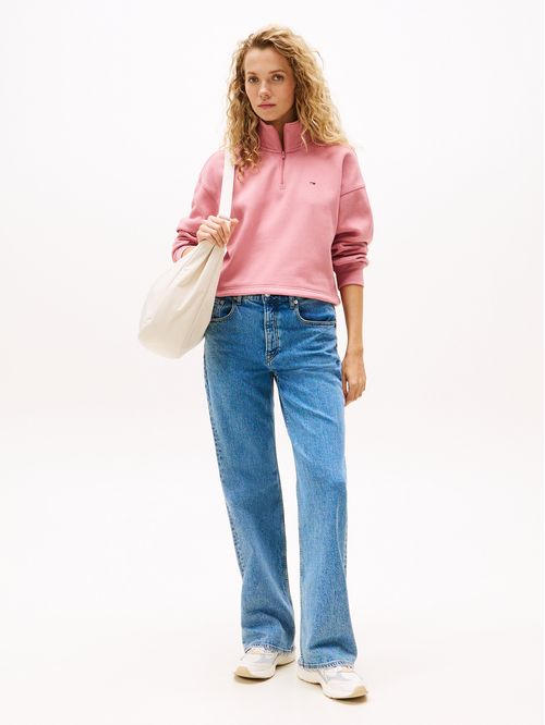 Polerón Relaxed Cropped Con