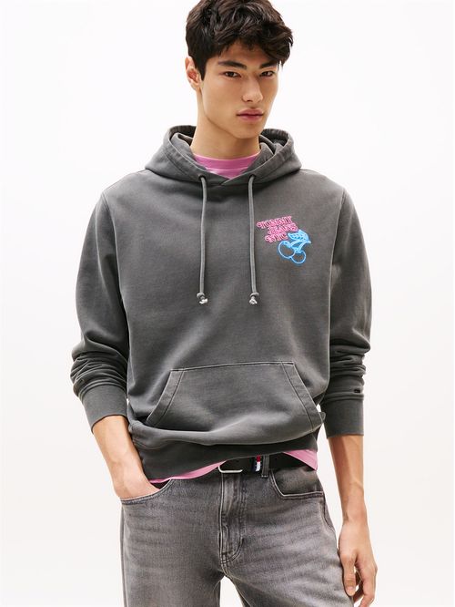 Polerón Hoodie Logo Gráfico Trasero