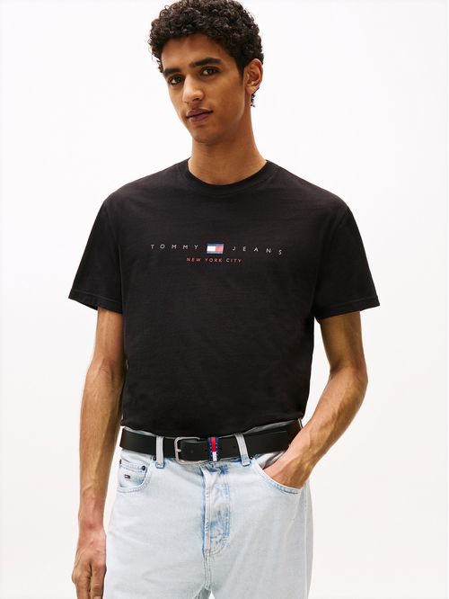 Polera Flag Linear Logo