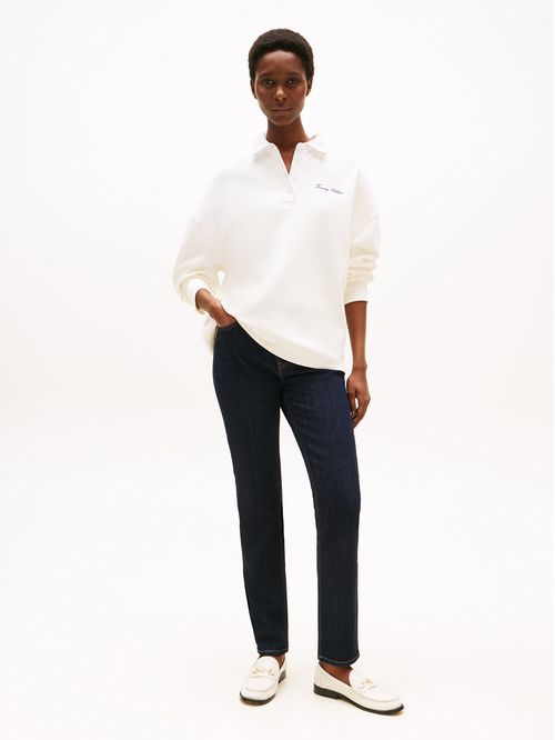 Jeans De Corte Slim De Talle Medio