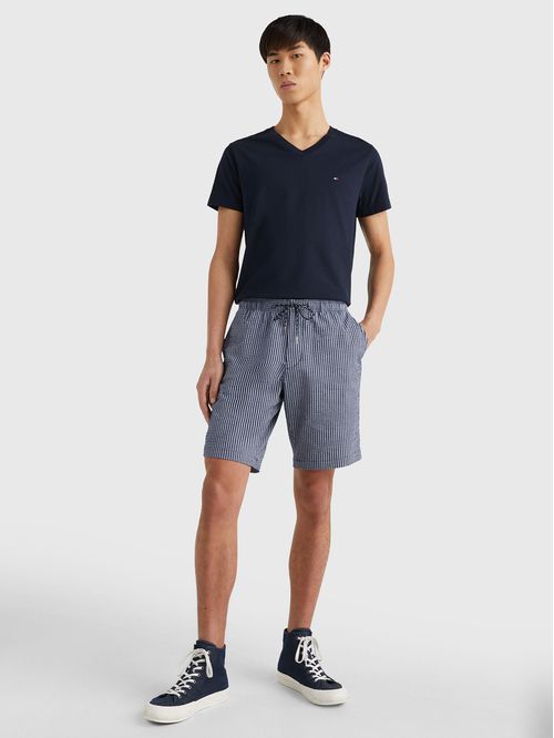 Polera Essential Cotton V-Neck Slim Fit