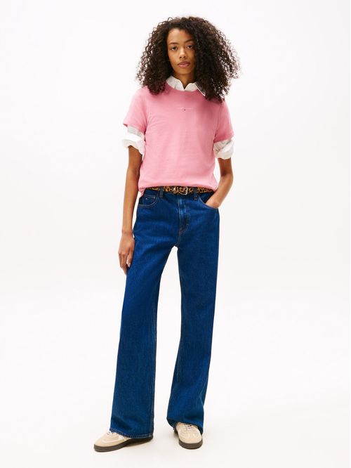 Polera Regular Fit Logo Lineal