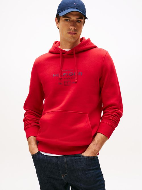 Polerón Hoodie Oval Logo Gráfico