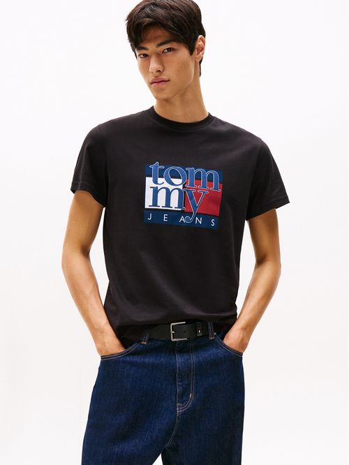 Polera Con Logo Gráfico Slim Fit