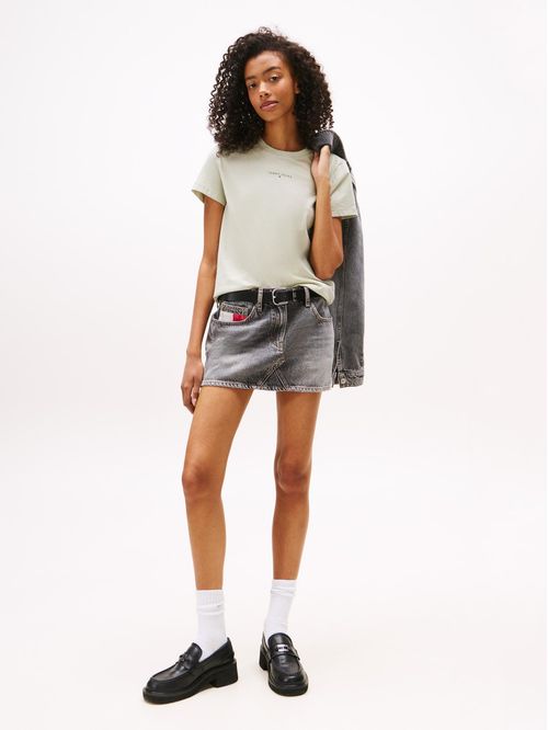 Polera Regular Fit Logo Lineal