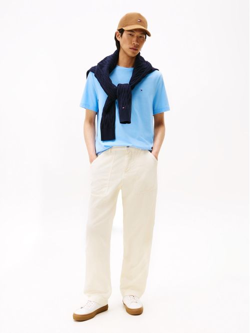 Polera Essential Cotton C-Neck Regular