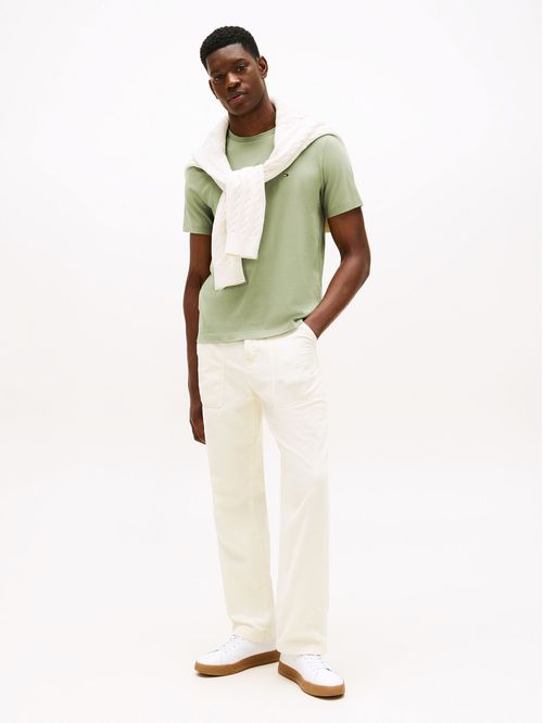 Polera Essential Cotton C-Neck Regular