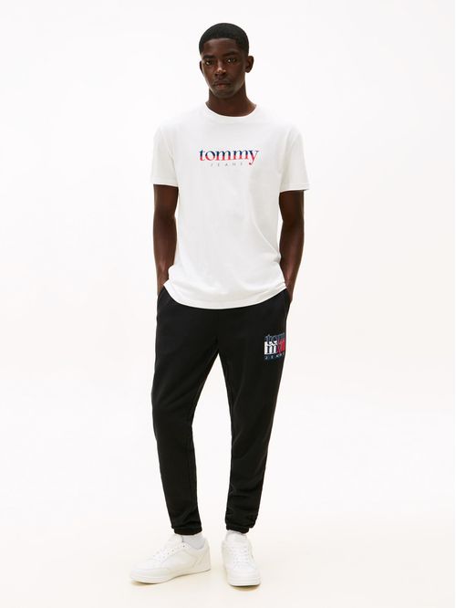 Joggers Slim Con Logo Flag