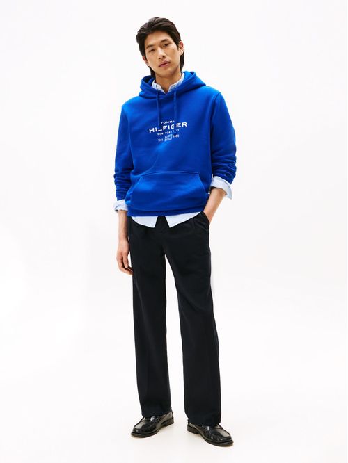 Polerón Hoodie Oval Logo Gráfico