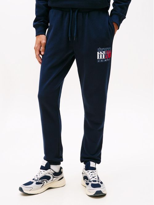 Joggers Slim Con Logo Flag