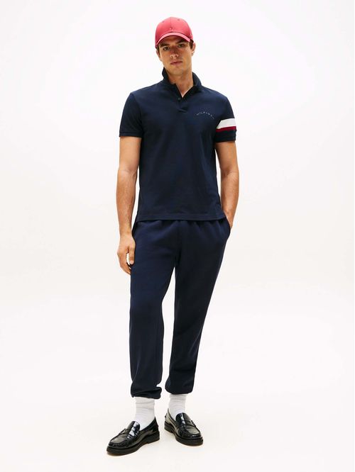 Polo Regular Fit Stripe Logo