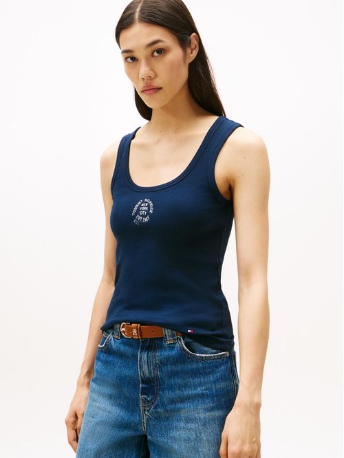 Polera Sin Mangas Slim Fit