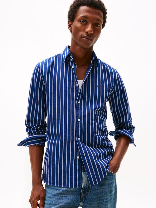 Camisa De Rayas Heritage Regular Fit