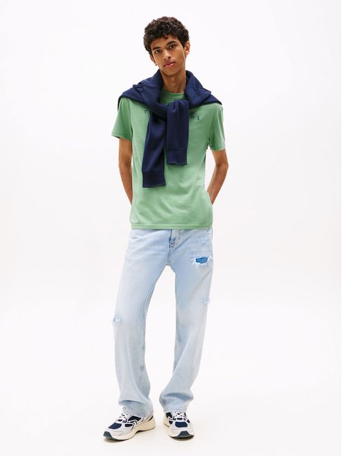 Polera Con Logo Lineal