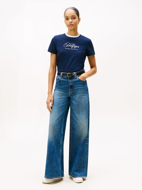 Polera Con Logo Bordado Regular Fit