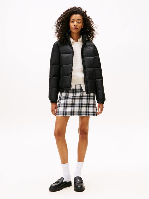 Parka Con Gorro Acolchada Packable