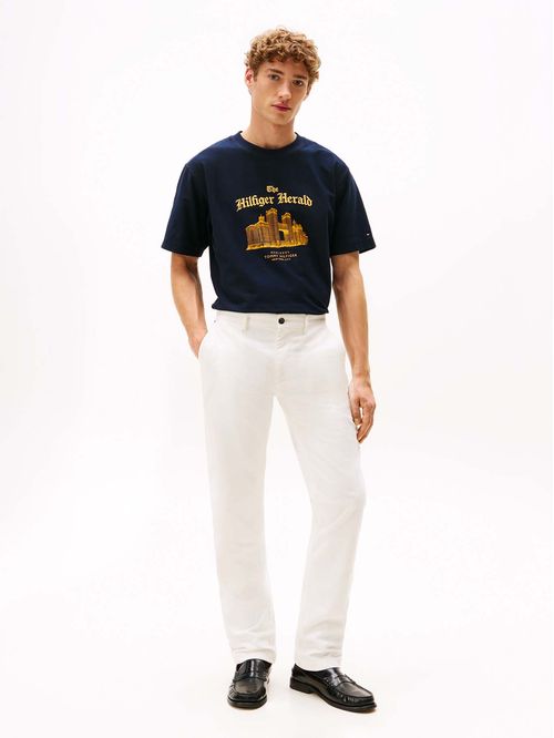 Polera Skyline Logo Relaxed Fit