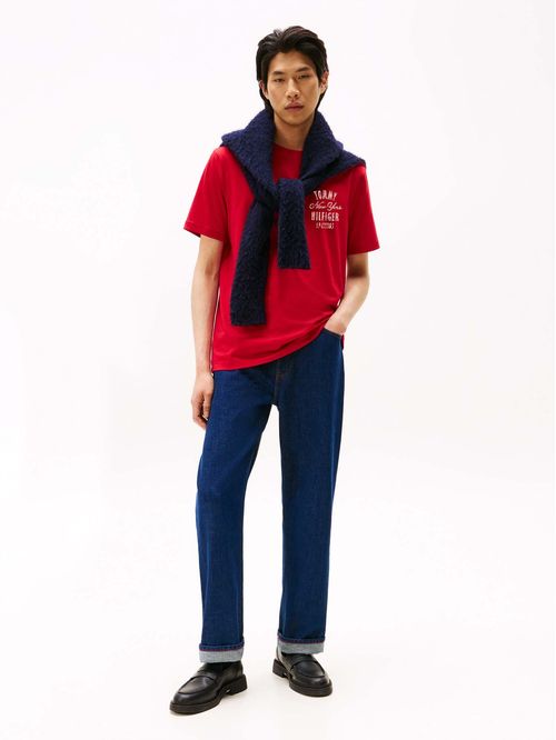 Polera Con Logo Gráfico Regular Fit