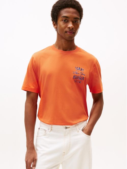 Polera Con Logo Gráfico Regular Fit