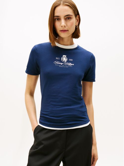 Polera Varsity Slim Fit