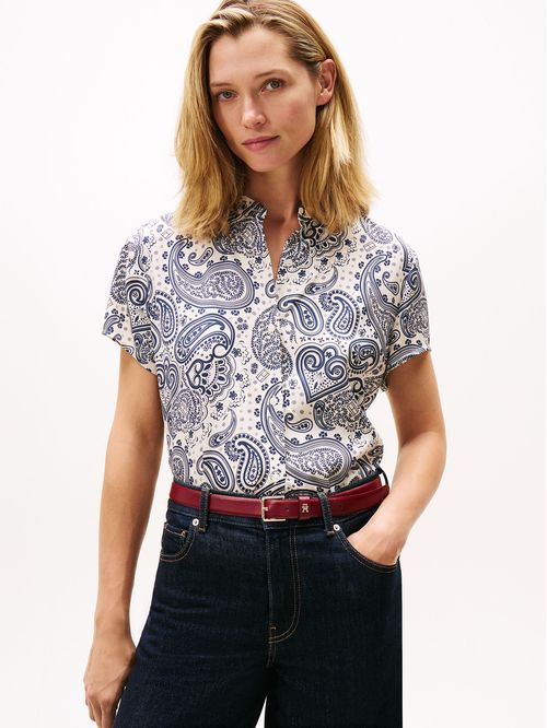 Blusa Con Estampado Floral