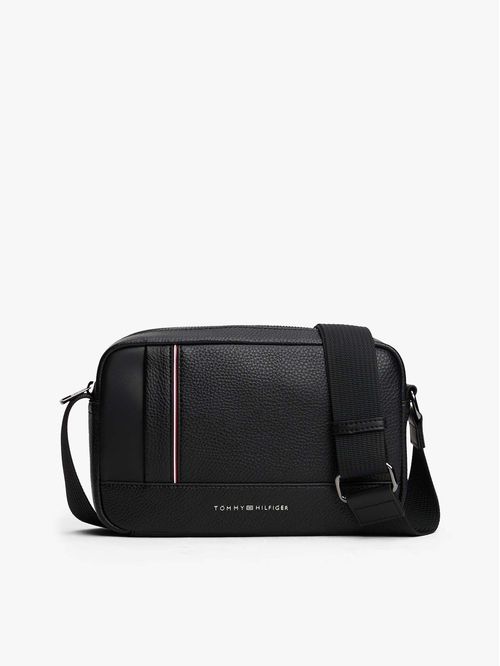 Bolso Reporter Con Acabado Granulado