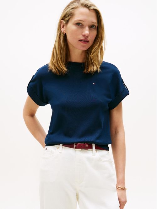 Polera Con Diseño De Rayas