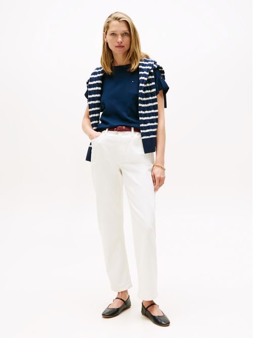 Polera Con Diseño De Rayas