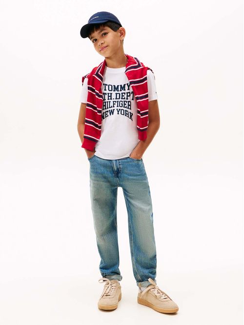 Polera Con Logo Varsity