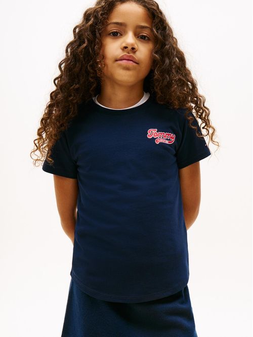 Polera Varsity Con Logo