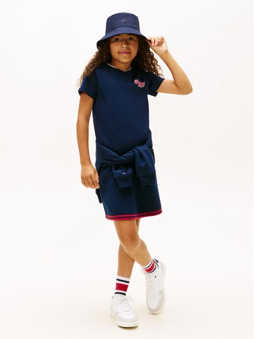 Polera Varsity Con Logo