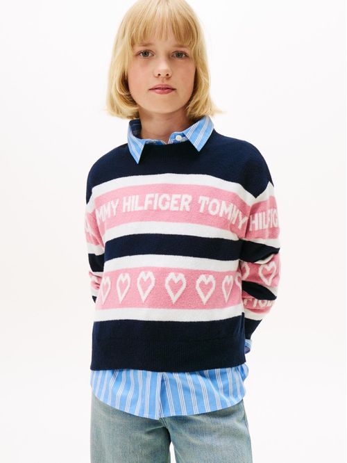 Sweater Amplio Con Inscripción