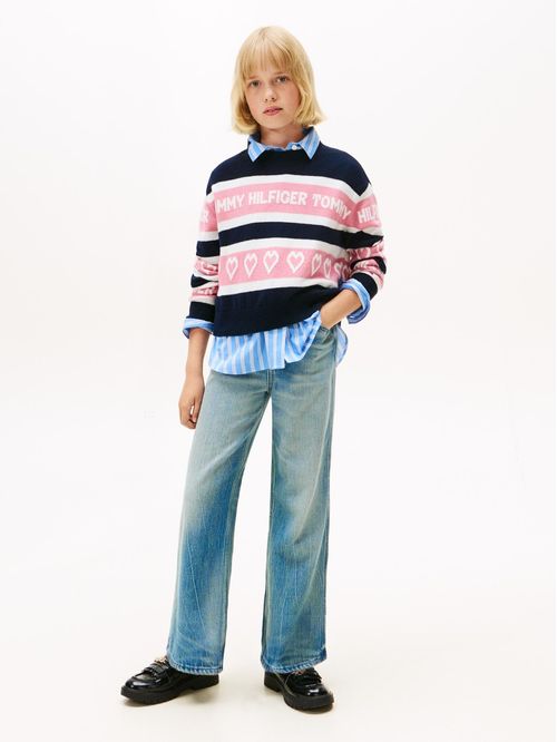 Sweater Amplio Con Inscripción