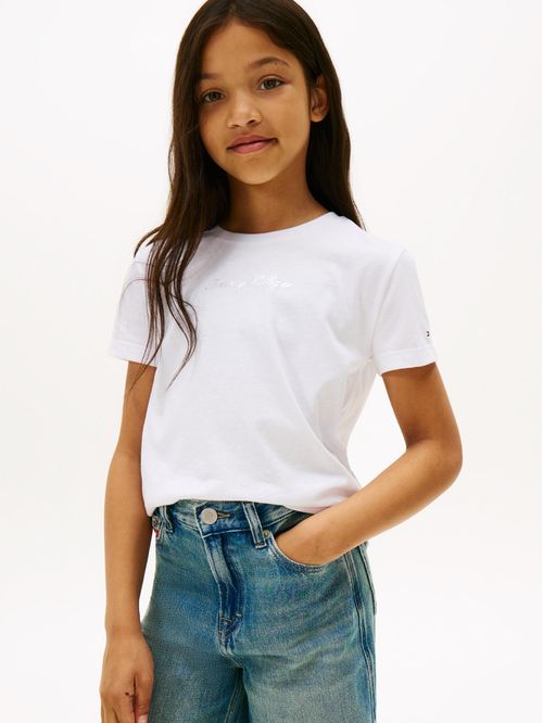 Polera Con Logo Script