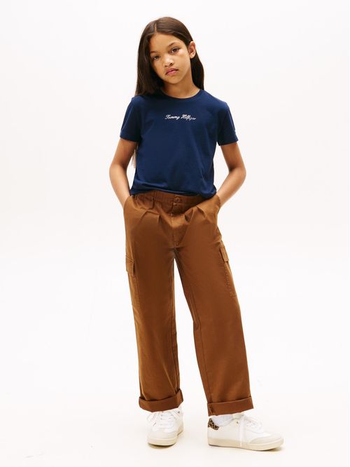 Polera Con Logo Script