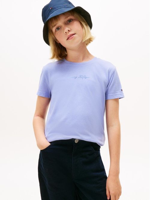 Polera Con Logo Script