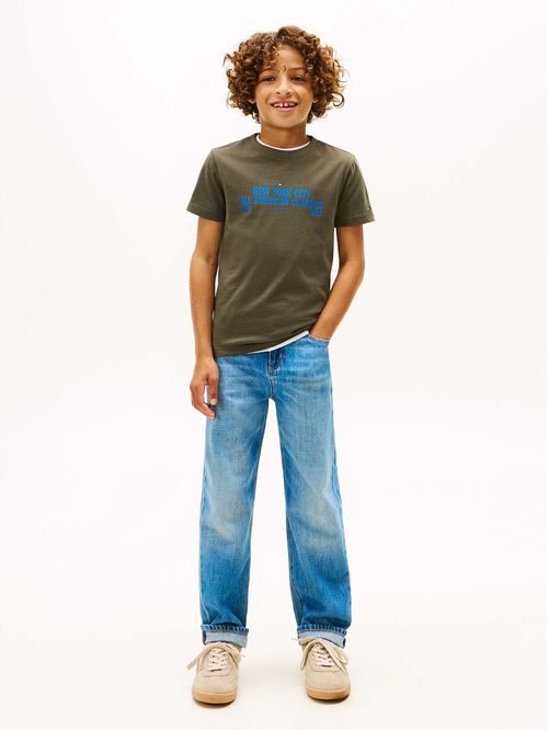 Polera Con Logo Gráfico Nyc