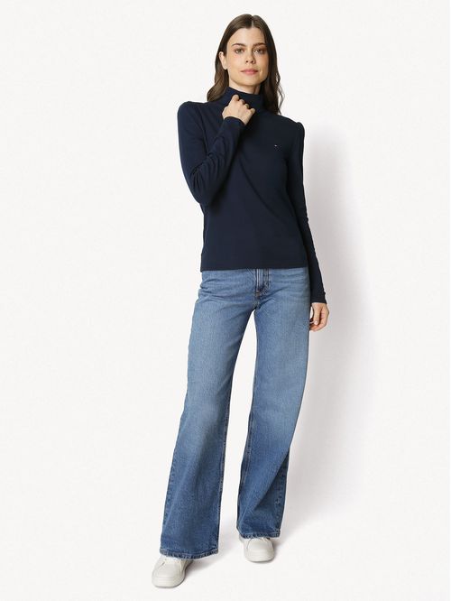 Polera De Cuello Alto Essential