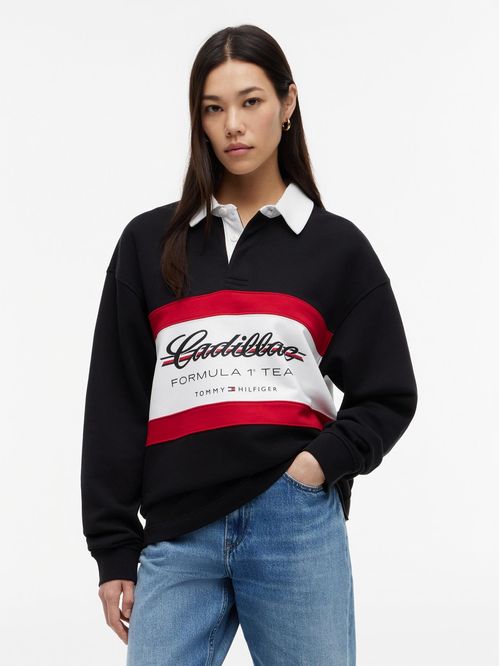 Polo Unisex TH x Cadillac Fórmula 1 Regular Fit