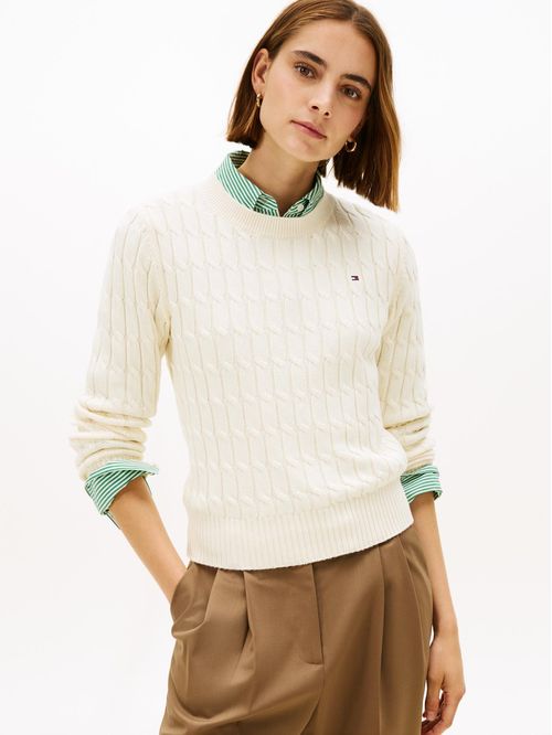 Sweater Essential De Punto Cable